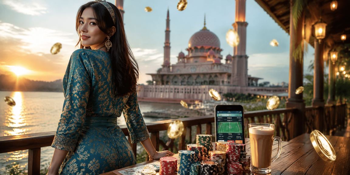 Pengguna Malaysia menggunakan aplikasi mudah alih kasino 9club di Putrajaya